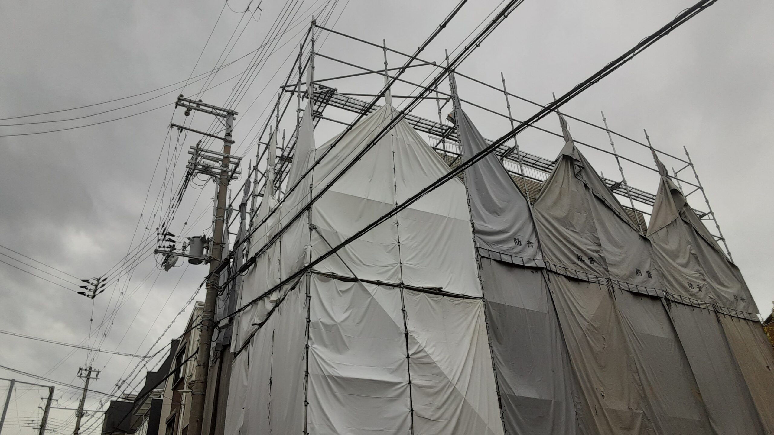 台風15号接近中